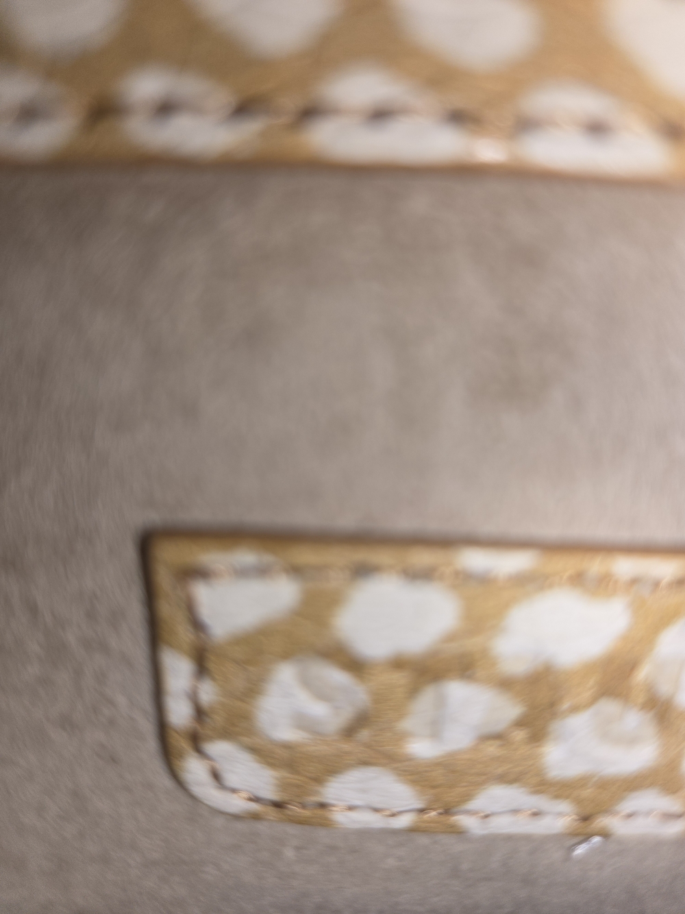 STAUD Beige and White Pebbled Shoulder Bag - Picture 7 of 9